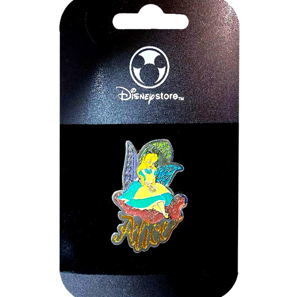 Disney Store Exclusive Alice Pin 2008 10th Anniversary Edition MIP - A065 - Picture 4 of 4